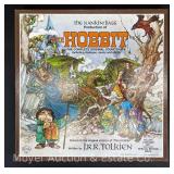 "The Hobbit" The Rankin Bass Vinyl Record Album Set, with Original Booklet, Poster and Transfers