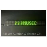 BetaBrite Prime Led Sign, Works, with Cord, Remote and Manual
