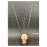Vintage RCA TV Antenna, Cast Iron Base