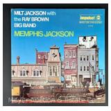 Milt Jackson with the Ray Brown Band "Memphis Jackson" Record Album