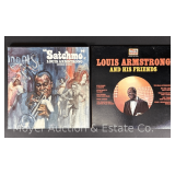 (2) Louis Armstrong Record Albums