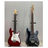 (2) Electric Guitars, For Parts or Repair