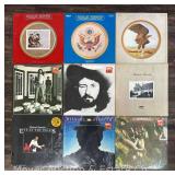 (9) Michael Nesmith Record Albums