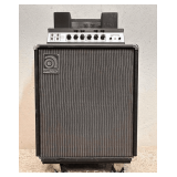 Vintage Ampeg B-15N Tube Amplifier, Flip Top Head, on Wheels, 22"x14"x29"h Cabinet Only