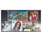 (7) Asst. Rock Record Albums