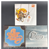 (3) Chicago Record Albums