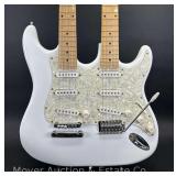 K-Tone Double Neck Electric Guitar, with Hard Case