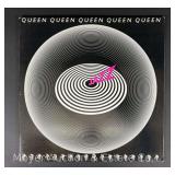 Queen "Jazz" Record Album, with Original Bicycle Race Poster