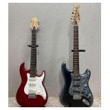 (2) Electric Guitars, For Parts or Repair