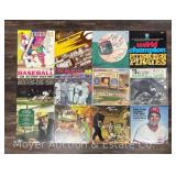 (12) Baseball Related Record Albums