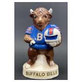 Vintage Buffalo Bills Coin Bank, Western Saving Bank of Buffalo, 7"h