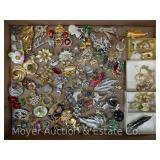 Group of Costume Jewelry Broaches
