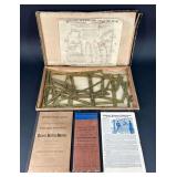Antique Garment Drafting Machine Set, with Original Box and Booklets