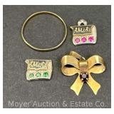 Group of Asst. 10k Gold Charms, Pendant, Etc., 2.6dwt.