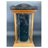 J.B.F. Champlain’s Scissors and Shears Rotating Display Case, Antique, 15"x15"x26"h Overall