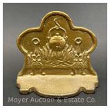 Cast Iron Door Stop, 6"h