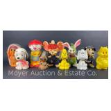 Group of Asst. Plastic Animal Coin Banks, 7.5-11” tall