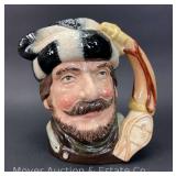 Royal Doulton "Trapper" Toby Jug, 7.5"h