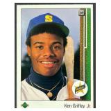 1989 Upper Deck Ken Griffey Jr. No. 1 Baseball Card