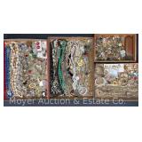 Large Group of Asst. Costume and Fashion Jewelry