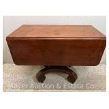 Drop Leaf Table, Antique, 39"x19" Top with 13" Drop Leaves