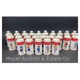 (24) Campbell's Soup Spice Jars, Danbury Mint, 4.25'h, Some Duplicates