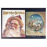 (2) Early Children's Christmas Story Books