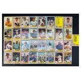 Group of 1981 Fleer Baseball Cards