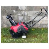 Toro CCR3650 20' Snow Thrower, Turns Over