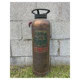 Foamite Copper Fire Extinguisher, 24.5'h
