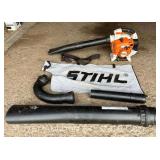 Stihl SH86C Leaf Blower/Shredder Vac, with Accessories, Turns Over