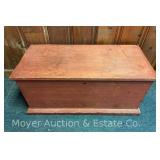 Primitive Style Blanket Box, 33'x15'x15'