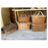 Group of Picnic Baskets