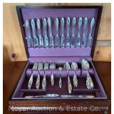 Community Plate Silver Plate Flatware Set, with Chest