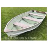 Starcraft Aluminum Row Boat, 12' Long