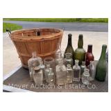 Group of Asst. Glass Bottles