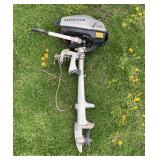 Honda BF-2 4 Stroke Outboard Motor, 2hp, Turns Over, Manuf. 1997
