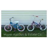 (2) Children's Bikes