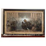 'Authors of the United States' Framed Print, 25.5'x40.5' Overall