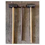 (3) Sledgehammers