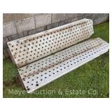 Pair of Heavy Duty Aluminum Ramps, 72'x18'