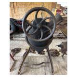 Burrall Hand Crank Corn Sheller, Antique