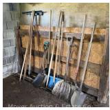 Group of Long Handled Tools