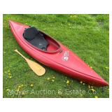 9.5ft. Old Town Otter Kayak, with Wood Paddle