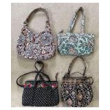 (4) Vera Bradley Purses