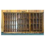 Typeset Drawer, with Handle, Antique, 17'x32'