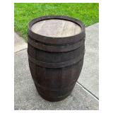 Oak Keg/Barrel, Good Condition, 21'h