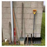 Axe, Snow Shovel, Long Handle Tools, Etc.