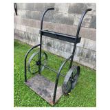 Torch/Tank Cart, Steel Wheels, 29.5'w