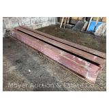 (3) 6ft. I Beams, 6'x4'